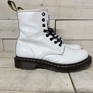 Doc Martens AirWair Platform Boots Women's 7L Jadon White Fast Ship